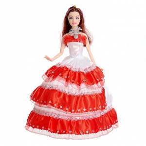 Кукла-модель шарнирная «Виктория» в пышном платье, МИКС