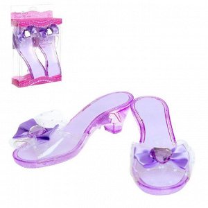 Набор украшений «Туфельки для принцессы», цвет фиолетовый