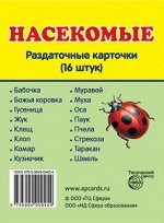 Обучающие карточки &quot;Насекомые&quot;