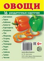 Обучающие карточки &quot;Овощи&quot;