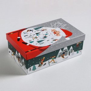 Набор подарочных коробок 10 в 1 «Новогодние истории», 12 ? 7 ? 4 - 32.5 ? 20 ? 12.5 см