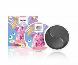 Гидрогелевые патчи "BLACK Hydrogel eye patch" баночка 60шт /Беларусь/