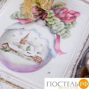 T1210T10079100 Набор "Новый год" Tivolyo Home SNOWBALL со свечой 2 предмета