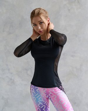 Рашгард Bona Fide: Rashguard Round Hype "Black"