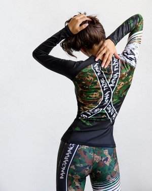 Рашгард Bona Fide: Rashguard Round Military Edition Khaki