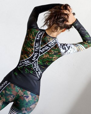 Рашгард Bona Fide: Rashguard Round Military Edition Khaki