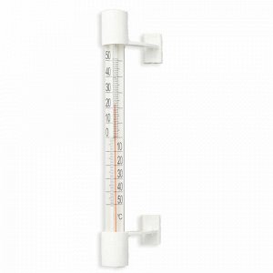 Термометр уличный оконный, крепление на липучку, диапазон от -50 до +50°C, ПТЗ, Т-5