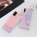 Чехол силиконовый хамелеон с ремешком ОРРО  Realme Vivo