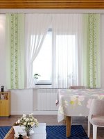 Вуаль с вертикальными манжетами Афина