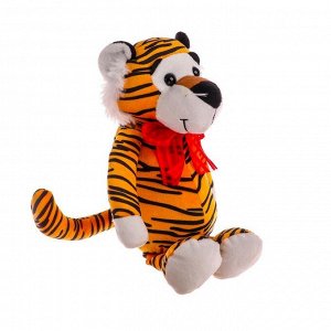 Мягкая игрушка «Тигр с бантом», 22 см