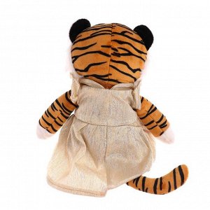 Мягкая игрушка «Тигрица в платье», 23 см
