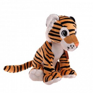 Мягкая игрушка «Тигр с бантом», 23 см
