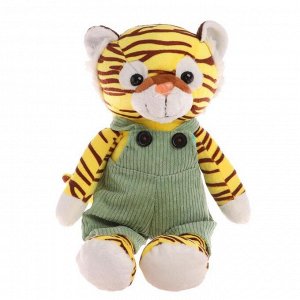Мягкая игрушка «Тигр в комбинезоне», 35 см