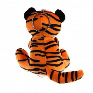 Мягкая игрушка «Тигр с мешочком», на брелоке