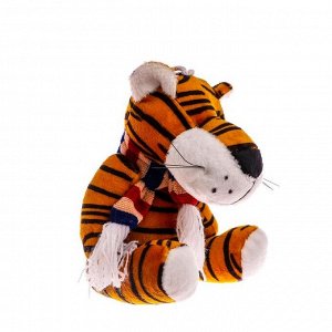 Мягкая игрушка «Тигр в шарфе», цвета МИКС