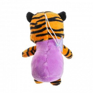 Мягкая игрушка «Тигр», на присоске, 13 см, цвета МИКС