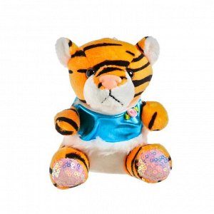 Мягкая игрушка «Тигруля», на присоске, цвета МИКС