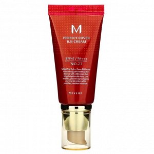 Многофункциональный BB-крем №23(Natural Beige - Натуральный беж) M Perfect Cover BB Cream SPF42