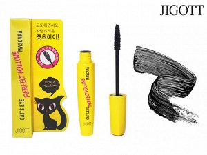 JIGOTT Тушь для придания объема Cat`S Eye Perfect Volume Mascara