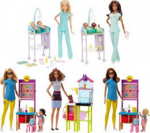 Кукла Barbie игровые наборы из серии Профессии