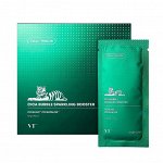 Успокаивающая пузырьковая маска с центеллой VT Cosmetics Cica Bubble Sparkling Booster