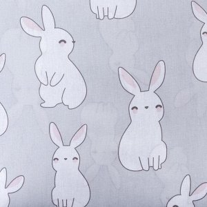 Постельное белье 1,5 сп Cute rabbit 143х215 см, 150х214 см, 50х70 см -1 шт