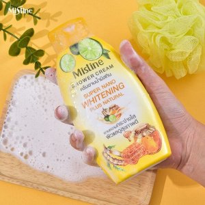 Mistine super nano whitening plus collagen shower cream