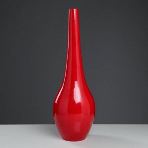 Набор ваз "Мирта", цвет красный, 48.5/38.5/ 21.5 см, керамика