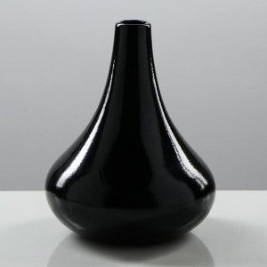 Набор ваз "Мирта", цвет черный, 48.5/38.5/ 21.5 см , керамика
