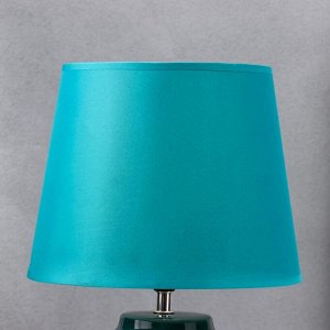 Лампа настольная 16619/1BL E14 40Вт синий 28х28х41 см