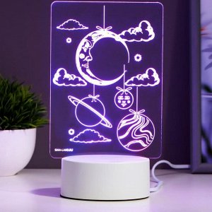 Светильник "Ночная сказка" LED RGB от сети