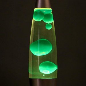 Светильник "Зеленые капли" E14 h=41см