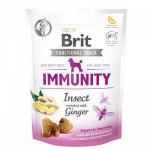 Brit Care Лакомство д/соб Immunity Insect поддержание иммунитета 150гр