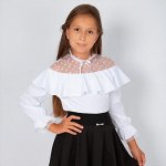 Блузка для девочки длинный рукав Соль&amp;Перец арт.0202