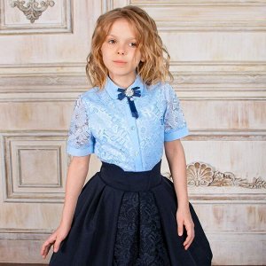 Блузка для девочки короткий рукав Соль&Перец арт.SP008.2