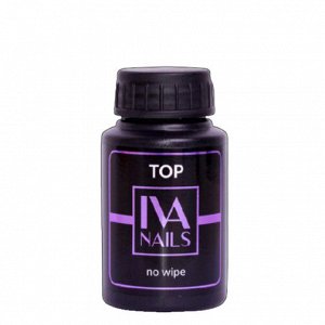 IVA Nails, Top No Wipe Топ без липкого слоя, 30мл