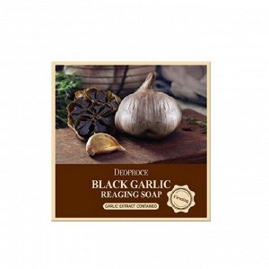 DEOPROCE Очищающее мыло для лица с экстрактом чёрного чеснока Black Garlic Soap