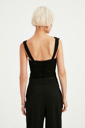 Боди %95 Polyester %5 Elastan