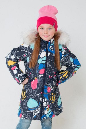 Пальто зимнее для девочки Crockid ВК 38067/н/2 ГР