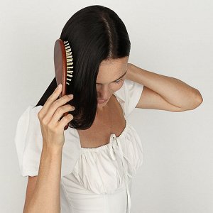 ЮниLook Расческа массажная Эко, дерево, 22,5x6см
