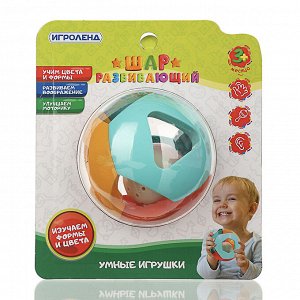 Шар развивающий, Развивающая игрушка для малышей, Детская настольная развивающая игрушка