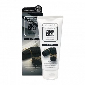 Маска, пленка очищающая угольная /Charcoal Pure Clean Peel Off Pack, JIGOTT, Ю.Корея, 180 г, (50)