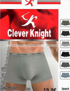 Трусы мужские боксеры  Clever Knight арт. 5001(7002)