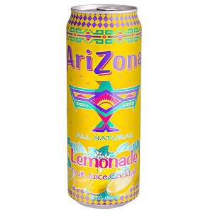 Напиток ARIZONA Lemonade 680 мл Ж/Б