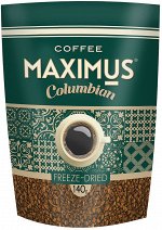 Кофе сублимированный РАСТВОРИМЫЙ «Columbian» ТМ Maximus м/у 140 гр.