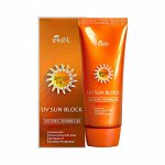 Солнцезащитный крем с экстрактом алоэ и витамином UV Sun Block SPF50 PA+++