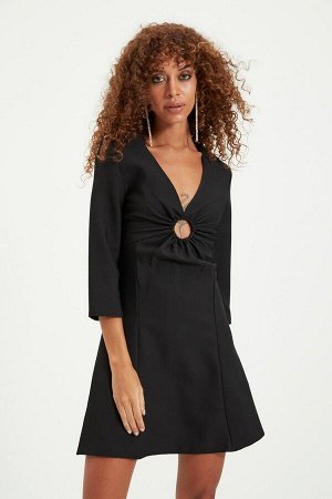 Платье %88 Polyester %12 Elastan