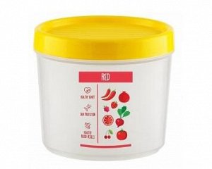 Контейнер для СВЧ 0,80л круг [VITALINE] СОЛНЕЧНЫЙ