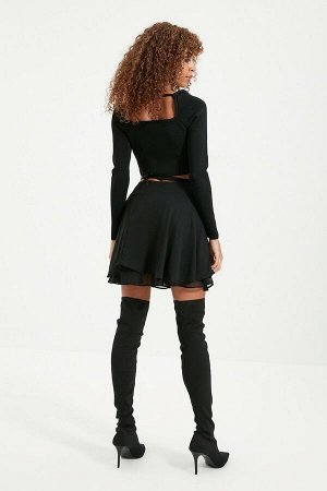 Юбка %100 Polyester, D