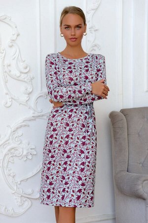 Платье Новинка коллекции 2021 - платье из вязанного трикотажа, выполненное из 100% полиэстера высшего качества. Приталенная модель прекрасно подчёркивает фигуру, длинный рукав сохранит тепло во время 